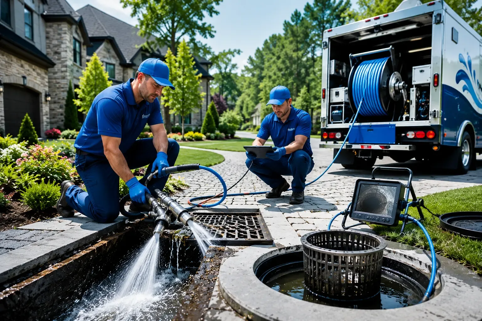 Local outdoor drain cleaning professionals in Caseyville, IL